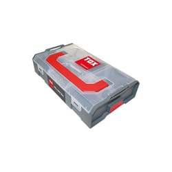 TOX Dübel L-Boxx Mini Boîte pour petites pièces Plastique Gris, Rouge, Transparent