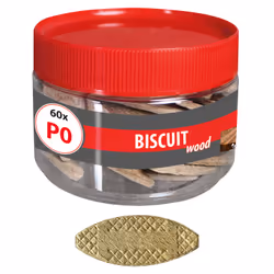 TOX Dübel Biscuit Wood, Biscuit, Hêtre, P10, 60 pièce(s)