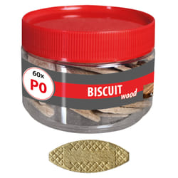 TOX Dübel Biscuit Wood cheville en bois 60 pièce(s) Hêtre