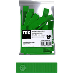 TOX - Cales pour vitrage 24x100 mm Window Distance 5 mm (50 pcs.)