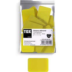 Cales de support 60x40 mm Distance Allround 4 mm (25 pcs)