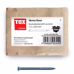TOX Pointes pour plinthes Les pointes pour plinthes conviennent à différents travaux sur bois grâce à leur robustesse, leur p ...