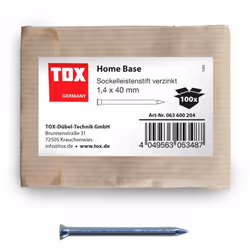 TOX Pointes pour plinthes Les pointes pour plinthes conviennent à différents travaux sur bois grâce à leur robustesse, leur p ...