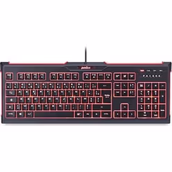 Perixx PX-1900 Clavier Gamer avec Haute Ciseaux Structure Anti-Ghosting 19 Touches Rétroéclairé AZERTY