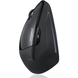 Souris ergonomique sans fil pour gaucher - PERIXX - PERIMICE-713L - Noir - 5 boutons - 1600 dpi - 2.4 GHz