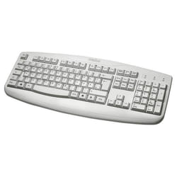 Perixx PERIBOARD-511PLUS FR Clavier etanche - Clavier pleine taille - Certifiee avec IP65 standard - Clavier filaire - USB - Bla...