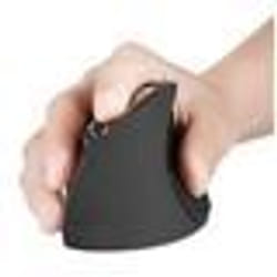 Souris ergonomique verticale PERIXX PERIMICE-715 - Sans fil - PPP 1600 - Interrupteur marche / arret - Noir