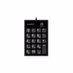 InLine 57161E, Taille réelle (100 %), Avec fil, USB, Commutateur de touche « ciseaux », Noir
