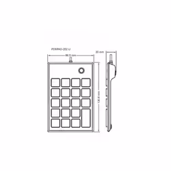 InLine 57161E clavier Universel USB Non Noir - Vue supplémentaire 5