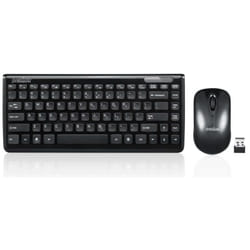 Perixx PERIDUO-707 PLUS clavier Souris incluse RF sans fil QWERTY Noir