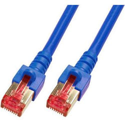EFB Elektronik 1m Cat6 S/FTP câble de réseau Bleu