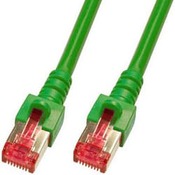 EFB Elektronik 2m Cat6 S/FTP câble de réseau Vert
