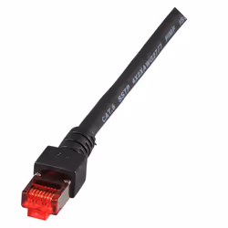 EFB Elektronik RJ45 S/FTP Cat6 câble de réseau Noir 1 m S/FTP (S-STP)