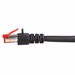 EFB Elektronik RJ45 S/FTP Cat6 câble de réseau Noir 1 m S/FTP (S-STP)