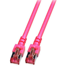 EFB Elektronik K5519.0,5 câble de réseau Magenta 0,5 m Cat6 S/FTP (S-STP)