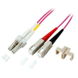 EFB Elektronik O0323.2 câble de fibre optique 2 m LC SC OM4 Violet