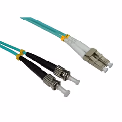 Techly ST-LC M-M 3m câble de fibre optique OM3 Couleur aqua