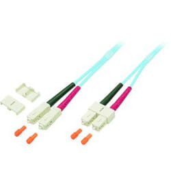 EFB Elektronik O7413.1 câble de fibre optique 1 m SC OM3 Bleu