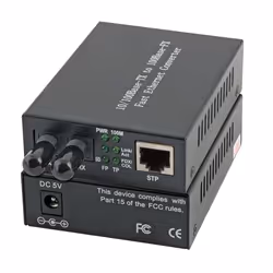 EFB Elektronik EL022V2, 100 Mbit/s, Fast Ethernet, 10,100 Mbit/s, 100BASE-FX, ST, Avec fil