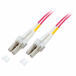 EFB Elektronik LWL Duplex Patchkabel LC - LC 0,5m 50/12, 0,5 m, OM4, LC, LC
