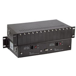 EFB Elektronik EL0CH1 châssis de réseaux 2U Noir