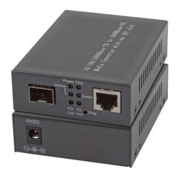 EFB Elektronik EL029 convertisseur de support réseau 1000 Mbit/s Multimode, Monomode Noir