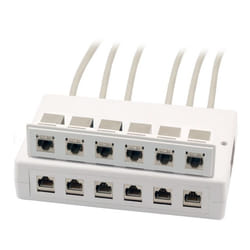 EFB Elektronik ET-25174.1 boitier de prise de courant RJ-45 Blanc