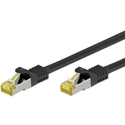 Techly ICOC R7-7SS-300-BK câble de réseau Noir 30 m Cat7 S/FTP (S-STP)