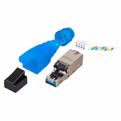 EFB Elektronik 88035AV.1, RJ45, Couleur aqua, Cat6a