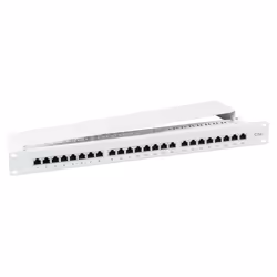 EFB Elektronik 37668.1M, 2500 Mbit/s, RJ-45, Or, Cat5e, Gris, Montage de rack