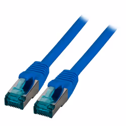 EFB Elektronik MK6001.1BL, 1 m, Cat6a, S/FTP (S-STP), RJ-45, RJ-45