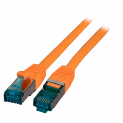 EFB Elektronik MK6001.1,5O câble de réseau Orange 1,5 m Cat6a S/FTP (S-STP)