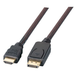 EFB Elektronik K5561SW.5V2 câble vidéo et adaptateur 5 m DisplayPort HDMI Noir