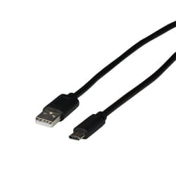 EFB Elektronik EBUSBC-USB20AK.3 câble USB 3 m USB 2.0 USB C USB A Noir