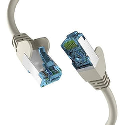 Câble patch RJ45 - EFB-ELEKTRONIK - Catégorie 7 - 25 m - RJ45 Cat.6a - Couleur gris