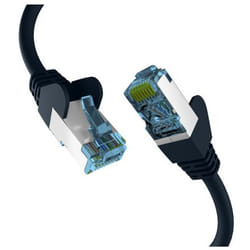 EFB Elektronik EC020200148 câble de réseau Noir 0,25 m Cat7 S/FTP (S-STP)