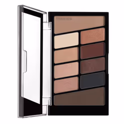 wet n wild Color Icon 10 Pan Palette, Solide, Fumé, Lissage, Naturelle, 757A, Nude Awakening, 10 couleurs