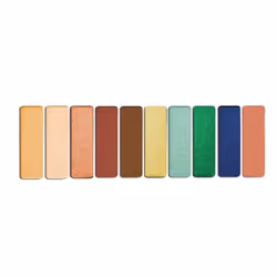 wet n wild Color Icon 10 Pan Palette ombre à paupière 8,5 g 763D Stop Playing Safe Mat, Brillant