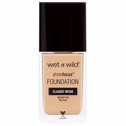 wet n wild Photo Focus, Bouteille, Liquide, Tous types de peau, Anti-brillance, Matifiant, Lissage, Peau bronzée, Neutre