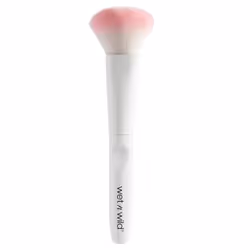 wet n wild Powder Brush, Pinceau à poudre, Arrondi, Synthétique, Blanc, Femmes