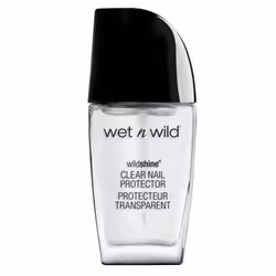 wet n wild Wild Shine Nail Color, 12,3 ml, Transparent, Clear Nail Protector, 450B, Protection, Bouteille