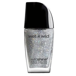 wet n wild Wild Shine Nail Color vernis à ongles 12,3 ml Argent Colle pailletée