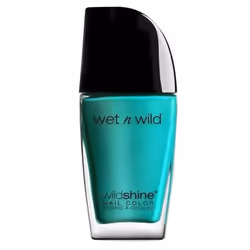 wet n wild Wild Shine Nail Color, 12,3 ml, Vert, Be More Pacific, 483D, Coloration, Bouteille
