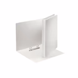 Esselte 49739, A4, Anneau en D, Présentation, Polypropylène (PP), Blanc, Blanc