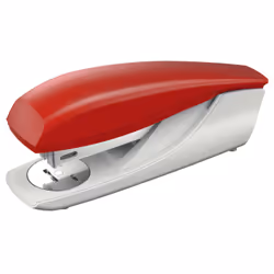 Petrus 623367, 30 feuilles, Rouge, Agrafes classiques, 22/6, 24/6, 26/6, Métal, Plastique, 80 g/m²