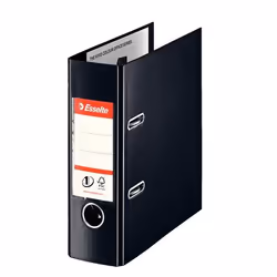 Esselte 468670, A5, Rangement, Noir, 500 feuilles, 80 g/m², 7,5 cm