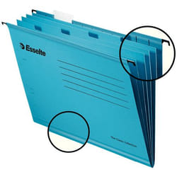 Esselte 93135 dossier suspendu Carton Bleu 1 pièce(s)