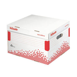 Esselte Speedbox Boîte à archives Rouge, Blanc