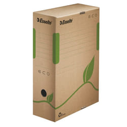 Esselte Eco Boîte à archives Marron, Vert