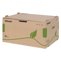 Esselte Eco Boîte à archives Marron, Vert